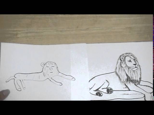ライオンの絵の描き方と方法とコツ Tips And Methods Of How To Draw A Picture Of A Lion Youtube
