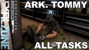 RadFox University: ARK Complete Guide. All 35 Tasks for Tommy. | Showdown Exfil Zone