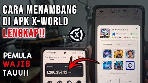 BAGI ILMU!! CARA BARU MENAMBANG DI X WORLD PEMULA 2025 OTOMATIS JADI KOIN || MINING APLIKASI X WORLD