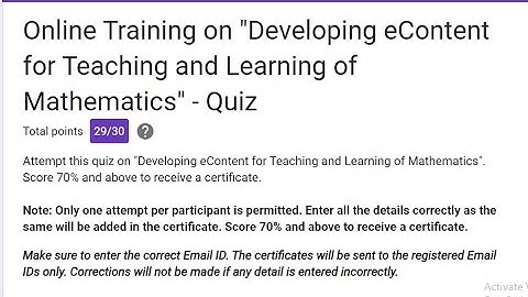 Developing eContent for Teaching and Learning of Mathematics Solution | @CIETWorkshopSolution