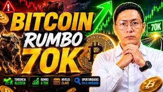 🚨El Mercado Sacando al Retail --- Rumbo a los 70k Atentos. #criptomonedas #bitcoin #trading