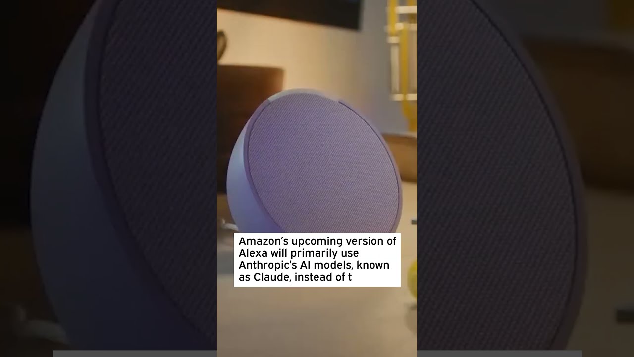 Amazon S Alexa New Version To Be Powered By Anthropic AI Model Claude AMZN ClaudeAI