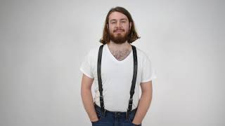 Sonny Boy Leather Suspenders