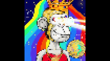 Ape Crypto Gold Pixel #65 #art #cronoschain #cryptocomnft #eldenring #cronos #nft #cronoscrypto