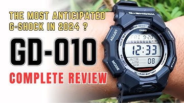 Casio G-Shock GD-010 Complete Review: Pros and Cons, The Most Anticipated in 2024 ? #GD010