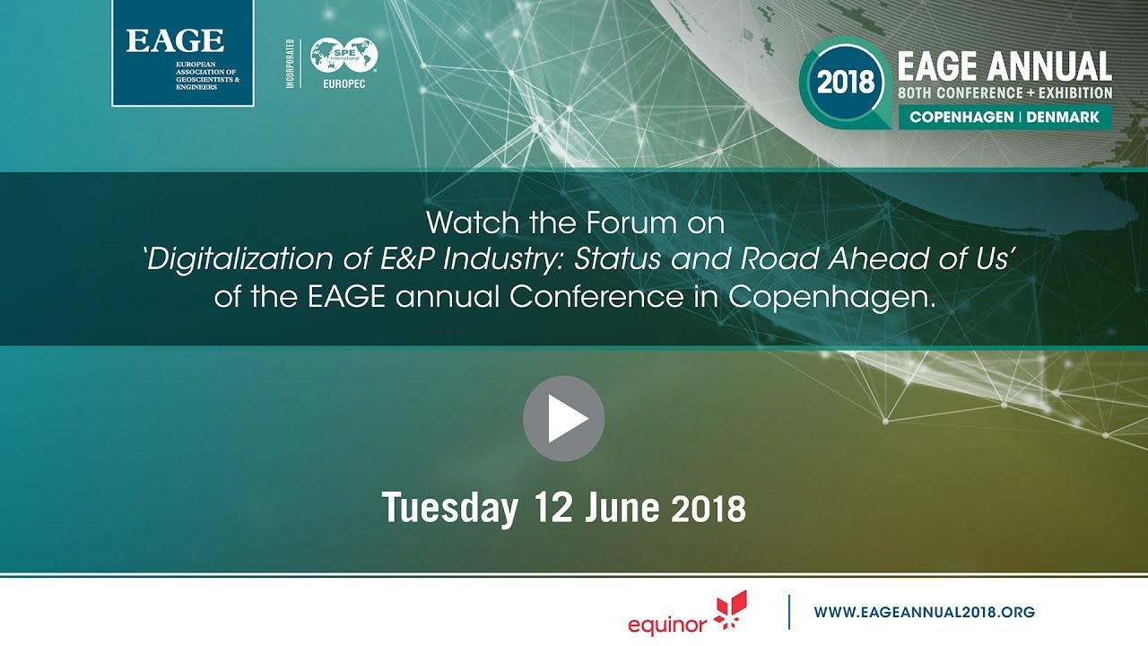 tuesday forum eage annual copenhagen 2018 youtube