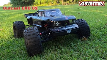 Arrma Outcast 8S EXB Bashing (Failed!!!)