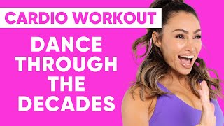 25 Min FEEL GOOD Dance Through The Decades 60s Hits To 2010s Cardio Workout | Gina B