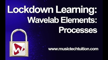Lockdown Learning: 24 - Processes in Wavelab Elements
