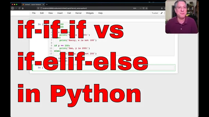 Multiple "if" statements vs. if-elif-else: What's the difference?