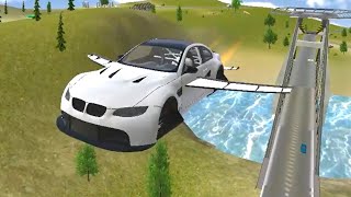 Flying Car Transport Simulator - Gameplay HD Part 1 - White Car (Android) screenshot 5