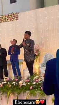 pr John jebaraj / marriage function singing ebenesare #johnjebaraj