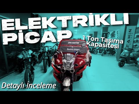 JPN Motor Elektrikli Pikap İncelemesi / 1 Ton Kapasiteli