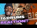 76 Drums - Big Machines | Reaction Video | #76drums #zambianmusic