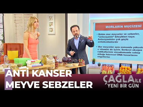 Mor Meyve ve Sebzelerin MUCİZESİ! - Çağla İle Yeni Bir Gün 590. Bölüm