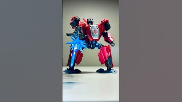 Transformers Side Swipe Stopmotion Transformation #shorts
