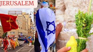 Israel during Sukkot Week| Feast of Tabernacles| Week Review. JERUSALEM EVENTS.