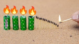 New Colourful crackers/Crackers and Matchsticks video.#viral