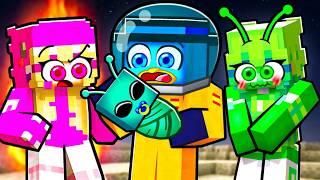 Tuvimos una FAMILIA ESPACIAL en Minecraft!