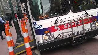 SEPTA D40LF #8093 Farewell Moment