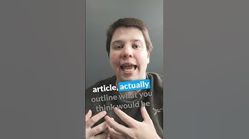 How to Publish a Thesis as A Journal Article