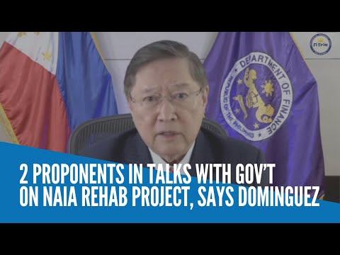 2 proponents in talks with gov’t on NAIA rehab project, says Dominguez