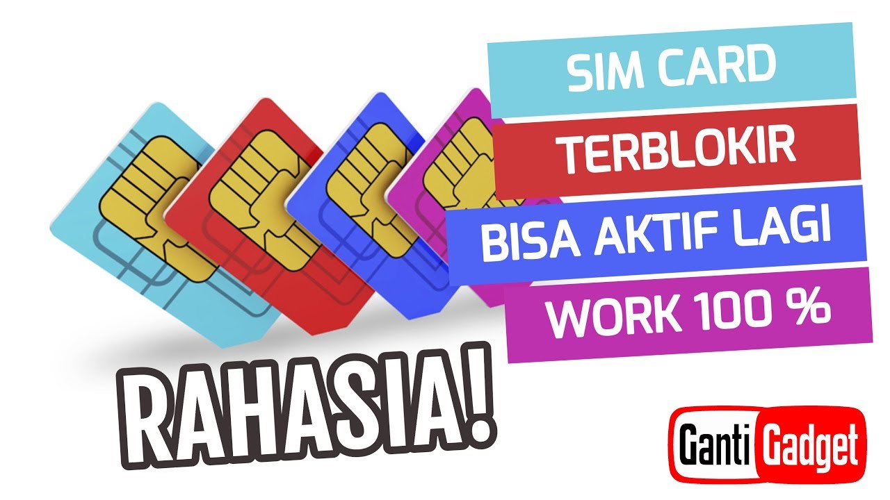 Cara Membuka Kartu Sim Yang Terkunci Puk Xl