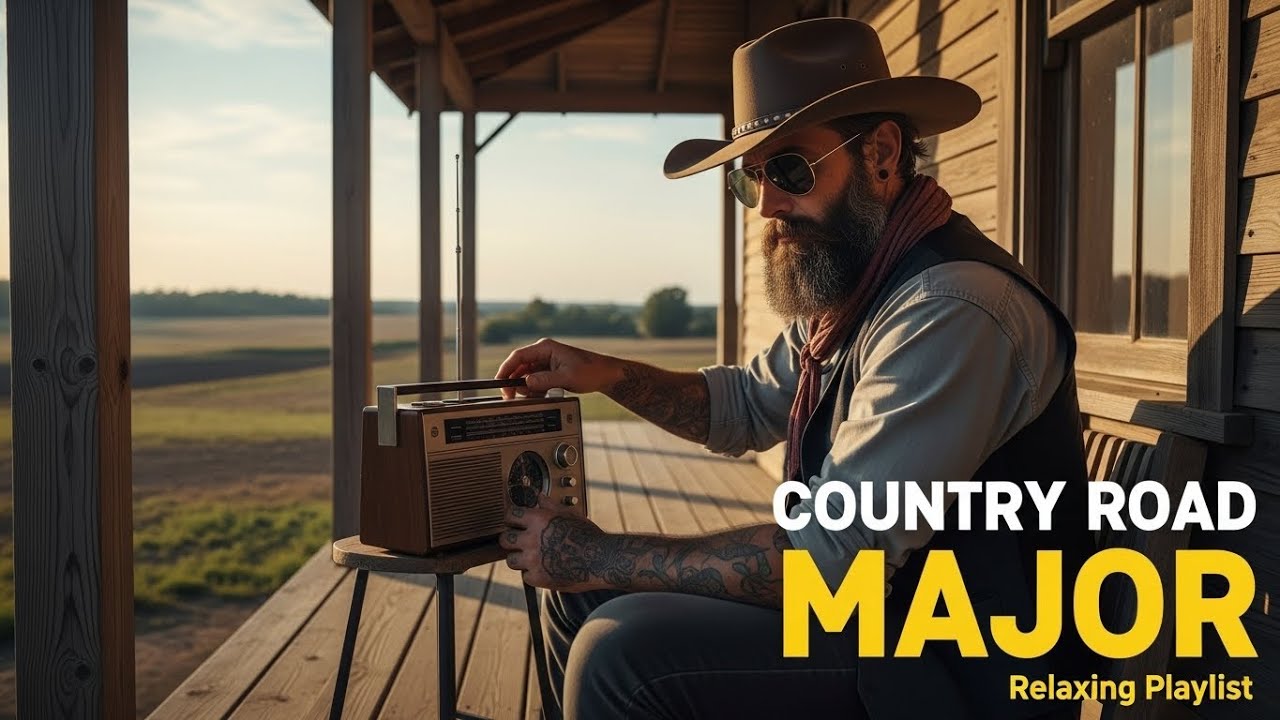 Uplifting Country Road Major Playlist | Warm Country Sounds for Open Road Freedom
