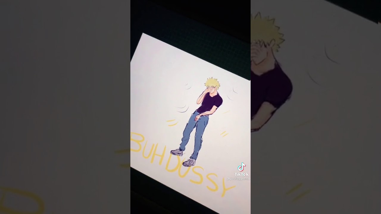 bakugou shout outs his mom for pushing him out of her p**sy (not mine)