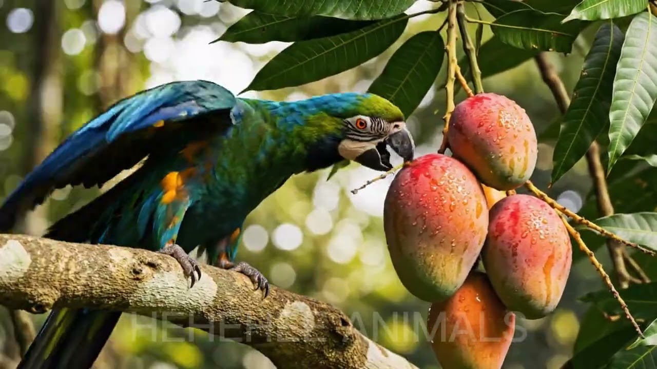 Most Beautiful Parrot / Macaw in the World | Cinematic Wildlife Video