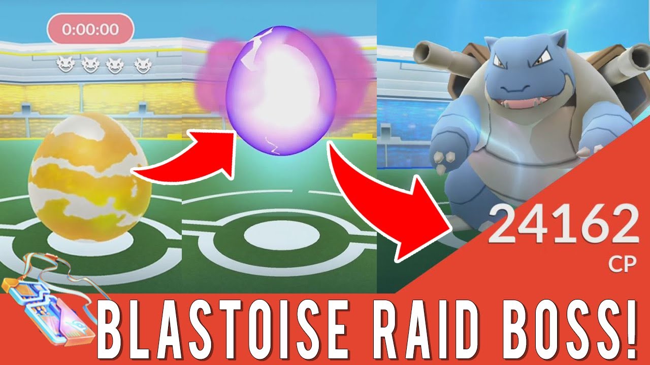 blastoise raid pokemon go