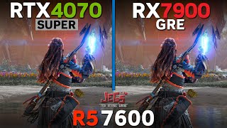 RTX 4070 Super vs RX 7900 GRE | Ryzen 5 7600 | Tested in 15 games