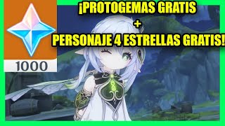 INCREIBLE CONSIGUE 1000 PROTOGEMAS GRATIS FACIL Y UN PERSONAJE GRATIS GENSHIN IMPACT