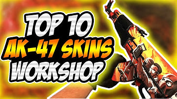 TOP 5 Ak-47 SKINS @ CSGO COMMUNITY WORKSHOP