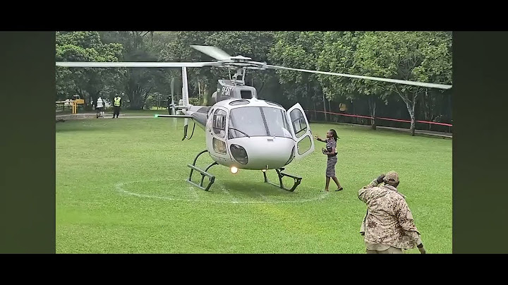 FORTUNE MWIKALI GRAND LANDING WITH A HELICOPTER IN HER WEDDING 💍💍