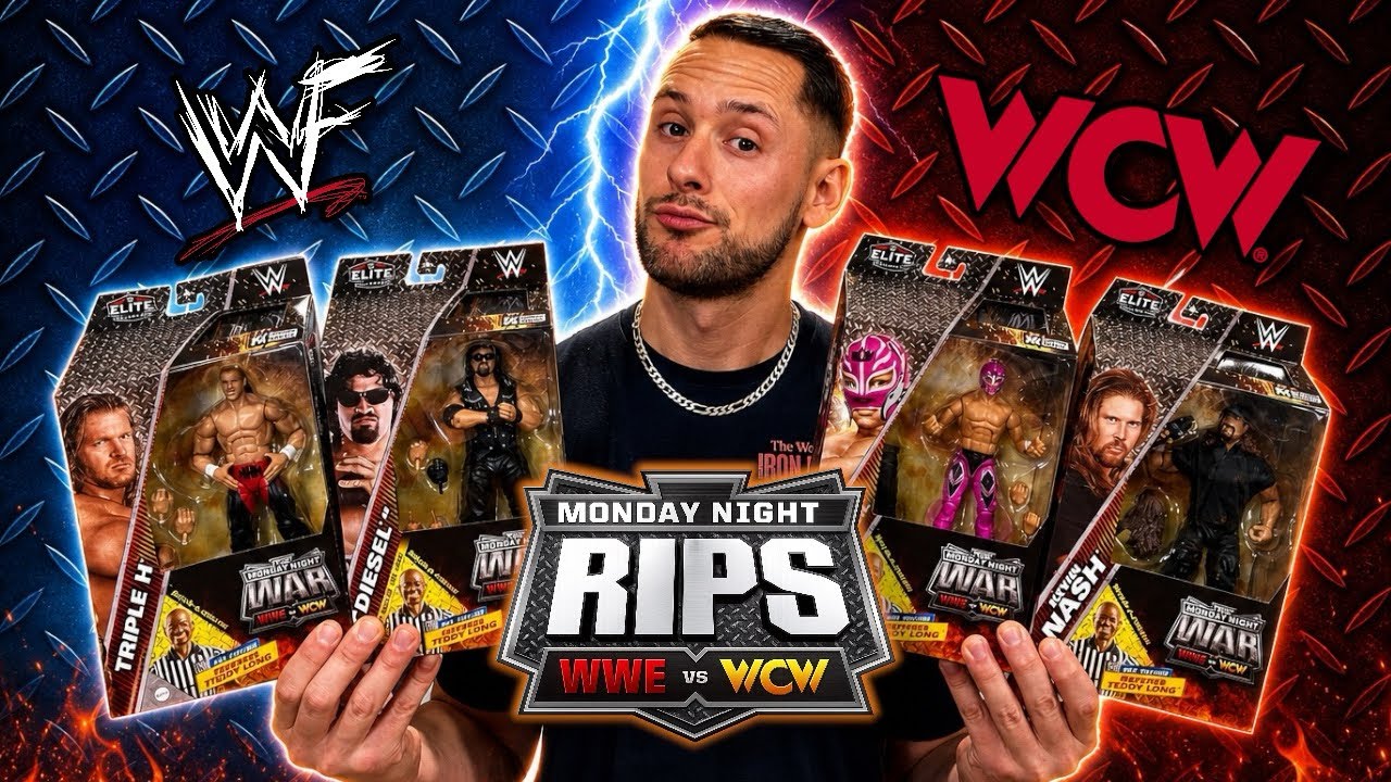 Monday Night Rips: WWF vs WCW Elite Series 2 Unboxings - YouTube