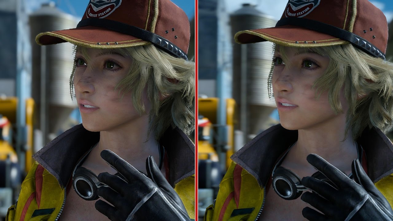 Final Fantasy XV Graphics Comparison: PS4 Pro - YouTube