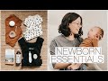 NEWBORN BABY ESSENTIALS || Minimalist Motherhood
