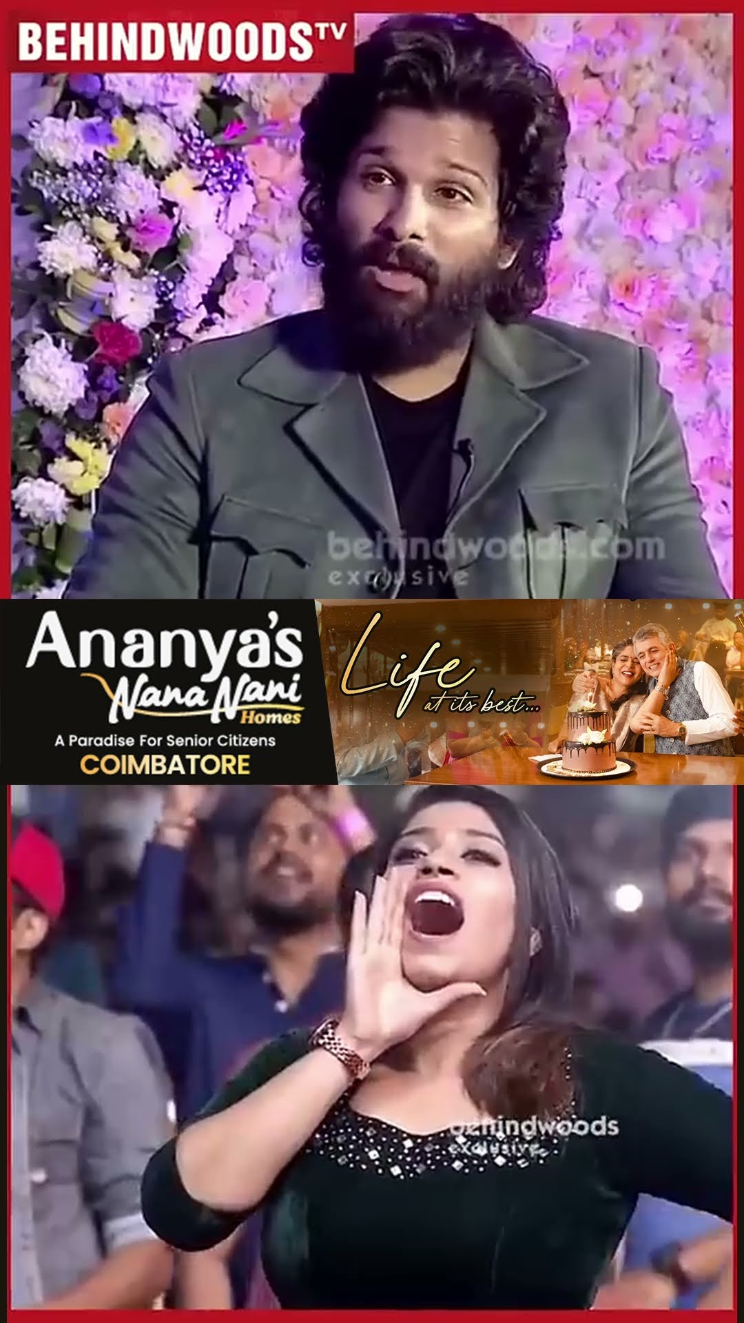 'Pushpa தமிழ் நாட்டுல பிறந்தவன் Sir..'? Allu Arjun Cute Throwback