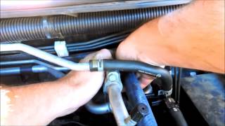 NISSAN NAVARA / FRONTIER HEATER HOSE REPAIR / HACK D40 Navara Heater Hose Upgrade