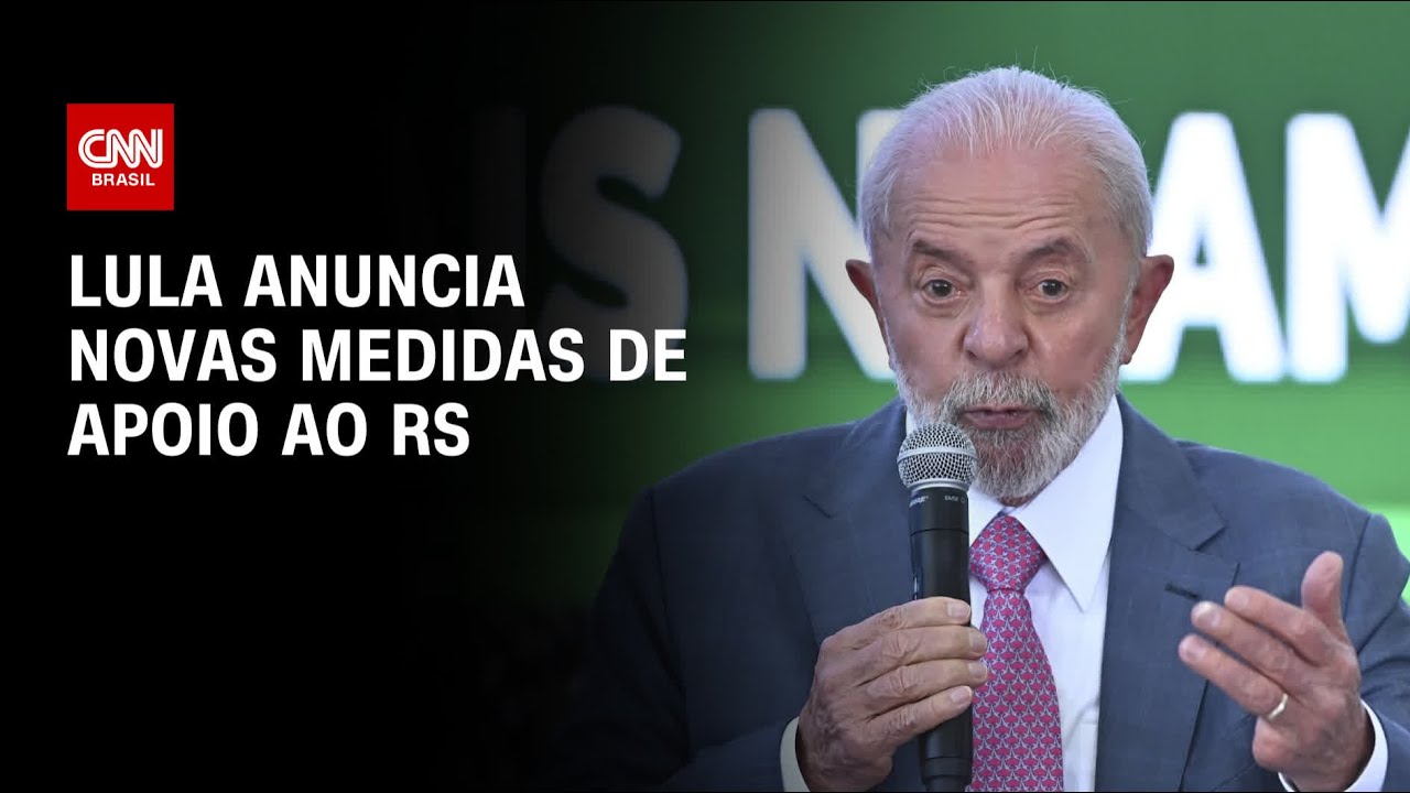 Lula anuncia novas medidas de apoio ao RS | BASTIDORES CNN