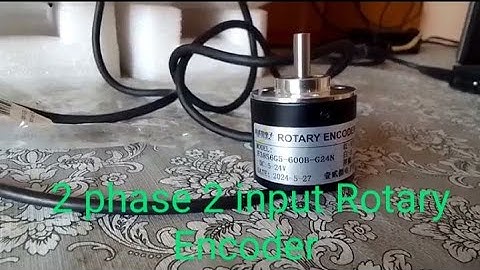 Encoder- 2 phase Two input Rotary Encoder WPL Soft Delta PLC programming. in Urdu Language