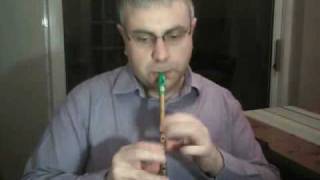 Video thumbnail of "Flowers of Edinburgh played on Penny Whistle (Tin Whistle)"