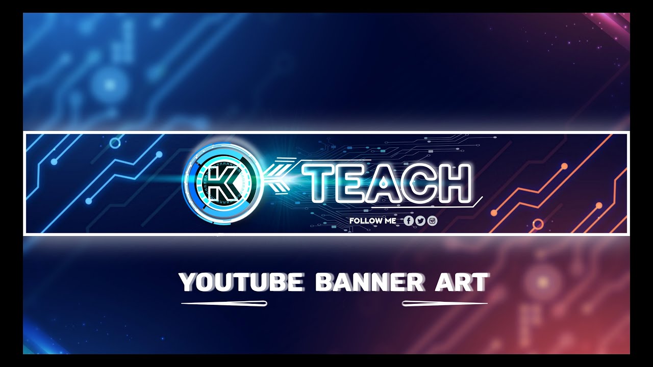 How To Make Youtube Banner In Picsart Banner Editing Picsart