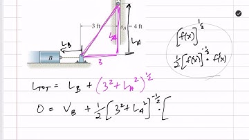 Dynamics - Constrained Motion Example 3