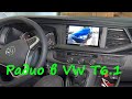 Автодом из VW T6.1 Транспортёра своими руками.5 часть.Установка Радио,Динамиков.