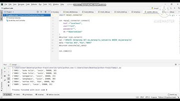 CRUD database MYSQL dengan python : (hapus data tabel)