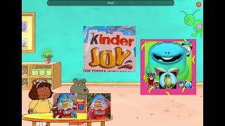 Kinder joy is the best place for them 2 to play