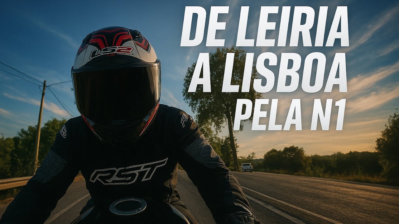 Из Лейрии в Лиссабон на GSXR1000 🇵🇹🔥 Один на дороге — свобода на двух колёсах