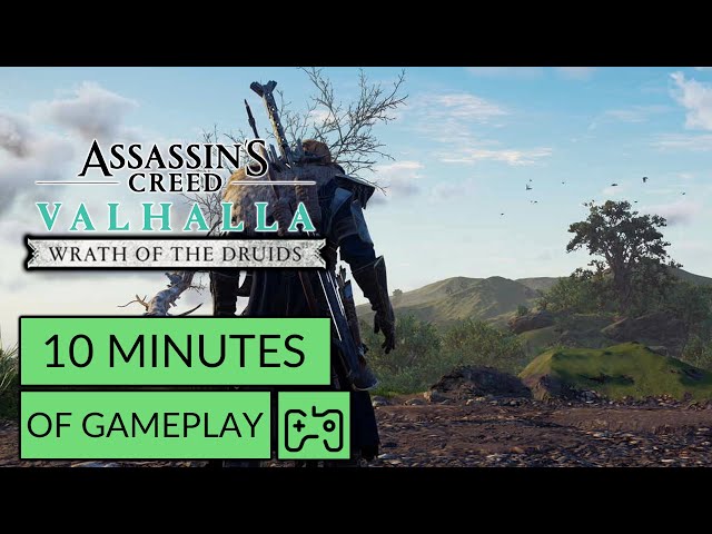 Assassin's Creed Valhalla Wrath Of The Druids DLC 10 Minutes Of Gameplay